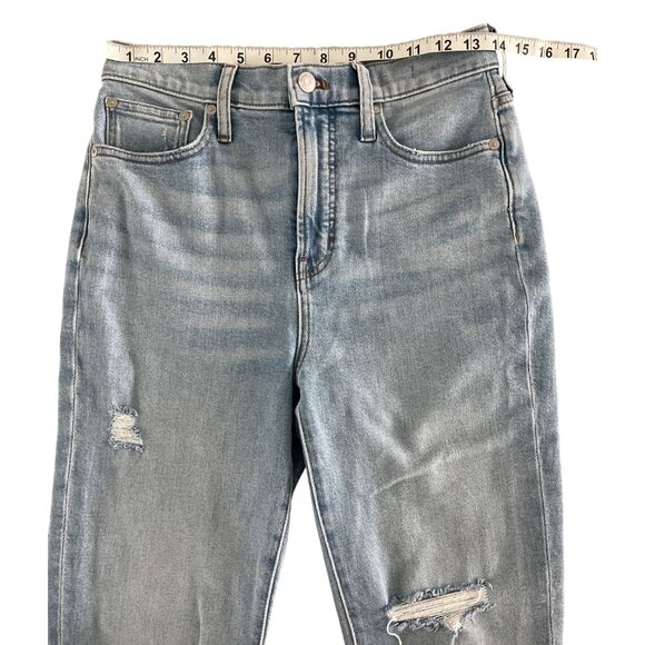 Madewell The Tall Perfect Vintage Jean Coffey Wash Worn-In Sz 26 Tall MC493 $135 - Picture 6 of 14